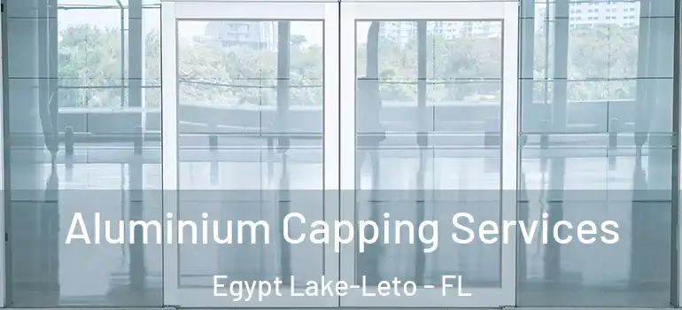  Aluminium Capping Services Egypt Lake-Leto - FL