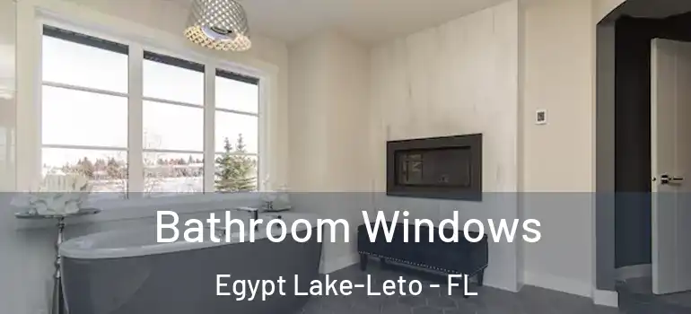 Bathroom Windows Egypt Lake-Leto - FL