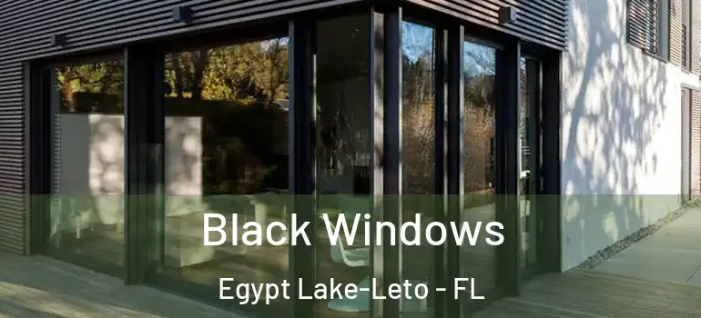  Black Windows Egypt Lake-Leto - FL