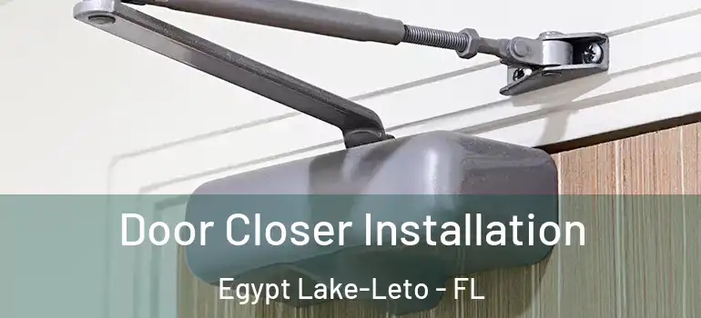 Door Closer Installation Egypt Lake-Leto - FL