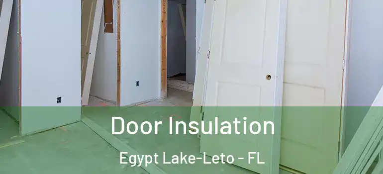  Door Insulation Egypt Lake-Leto - FL