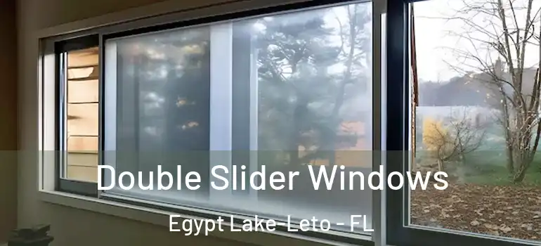  Double Slider Windows Egypt Lake-Leto - FL