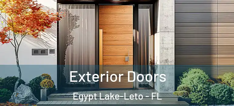 Exterior Doors Egypt Lake-Leto - FL