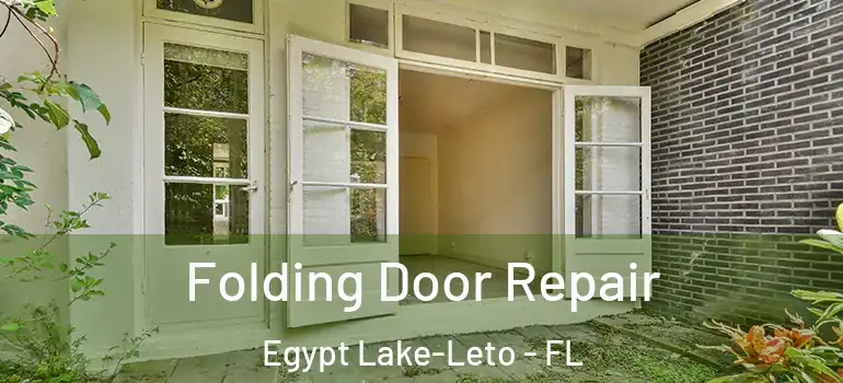 Folding Door Repair Egypt Lake-Leto - FL
