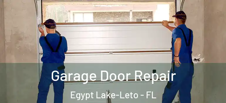 Garage Door Repair Egypt Lake-Leto - FL
