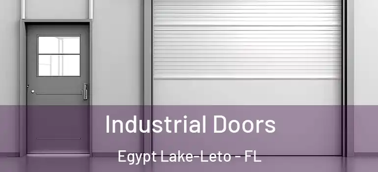 Industrial Doors Egypt Lake-Leto - FL
