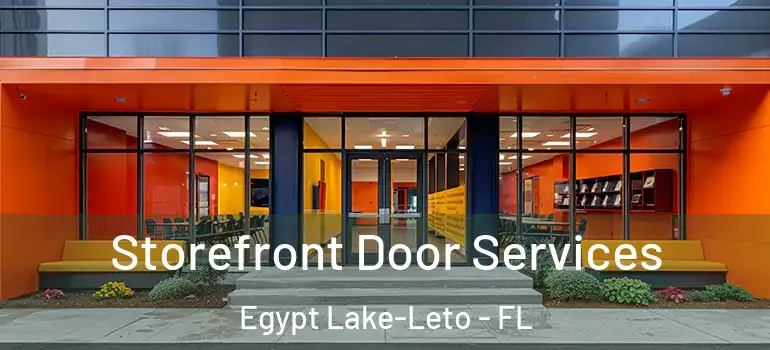 Storefront Door Services Egypt Lake-Leto - FL