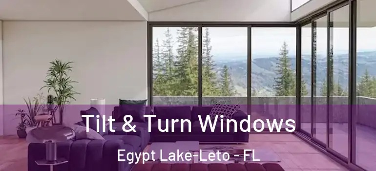 Tilt & Turn Windows Egypt Lake-Leto - FL