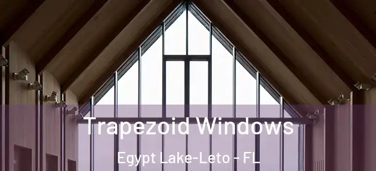 Trapezoid Windows Egypt Lake-Leto - FL