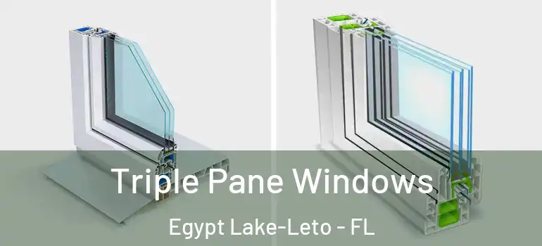  Triple Pane Windows Egypt Lake-Leto - FL