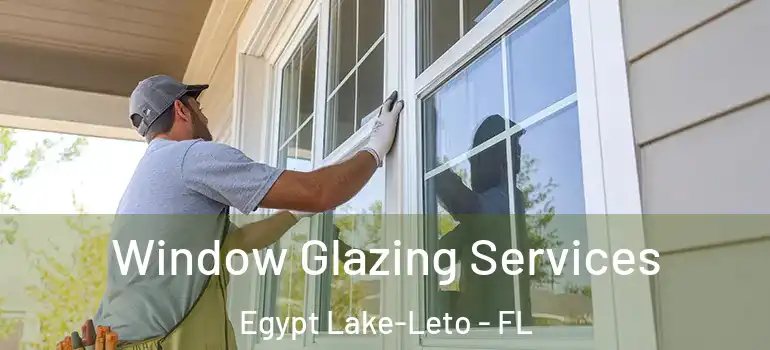 Window Glazing Services Egypt Lake-Leto - FL